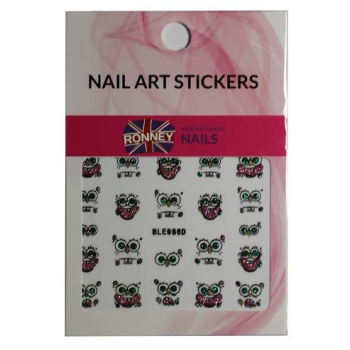 RONNEY - Naklejki na paznokcie NAILART STICKERS RN 213    !